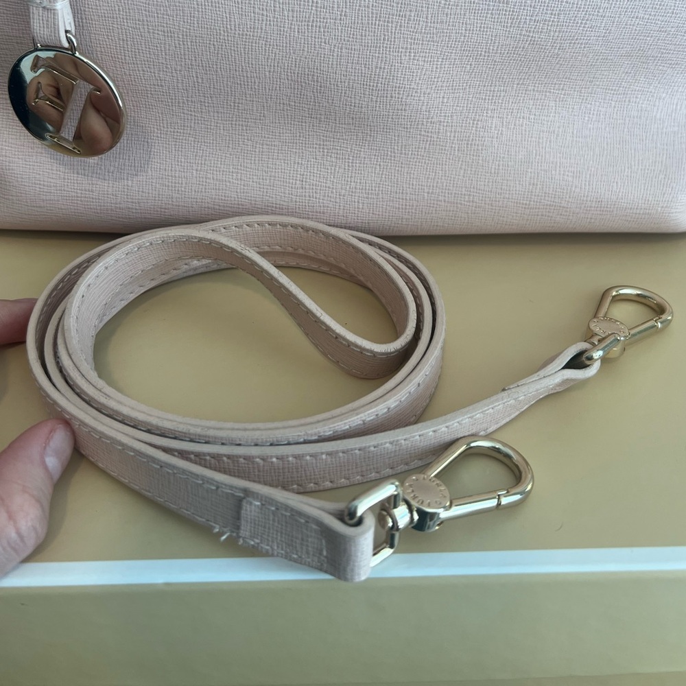 Furla Women's Blush Leather Tote - Picture 12 of 14